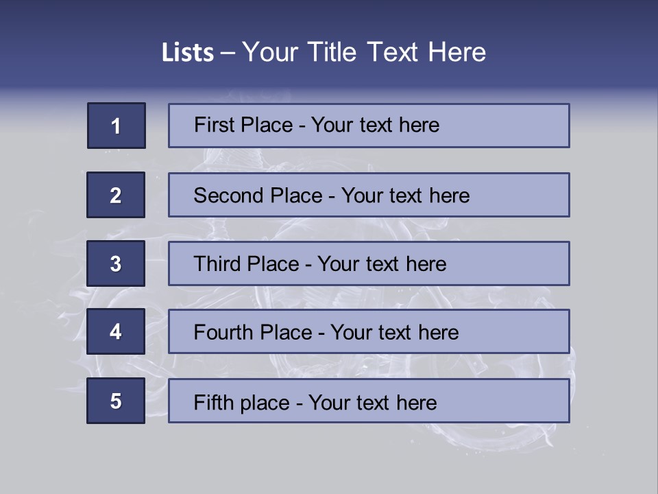 Bone Motorbike Horizontal PowerPoint Template