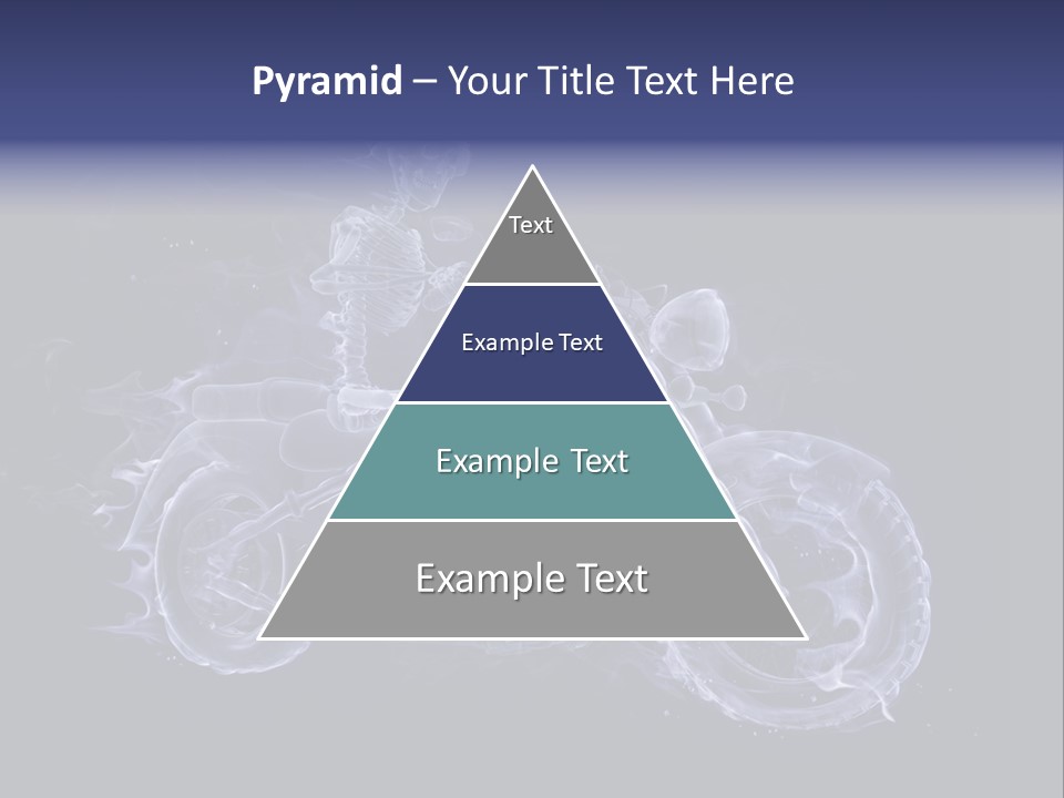 Bone Motorbike Horizontal PowerPoint Template