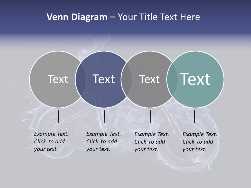Bone Motorbike Horizontal PowerPoint Template