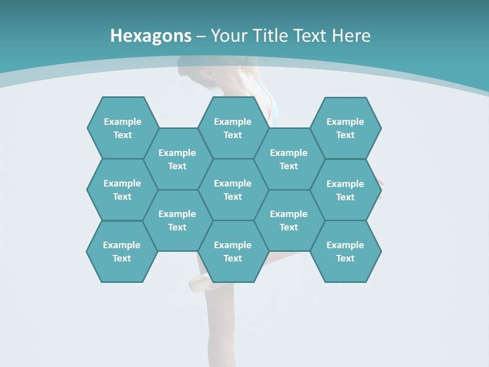 Young Temptation Jump PowerPoint Template