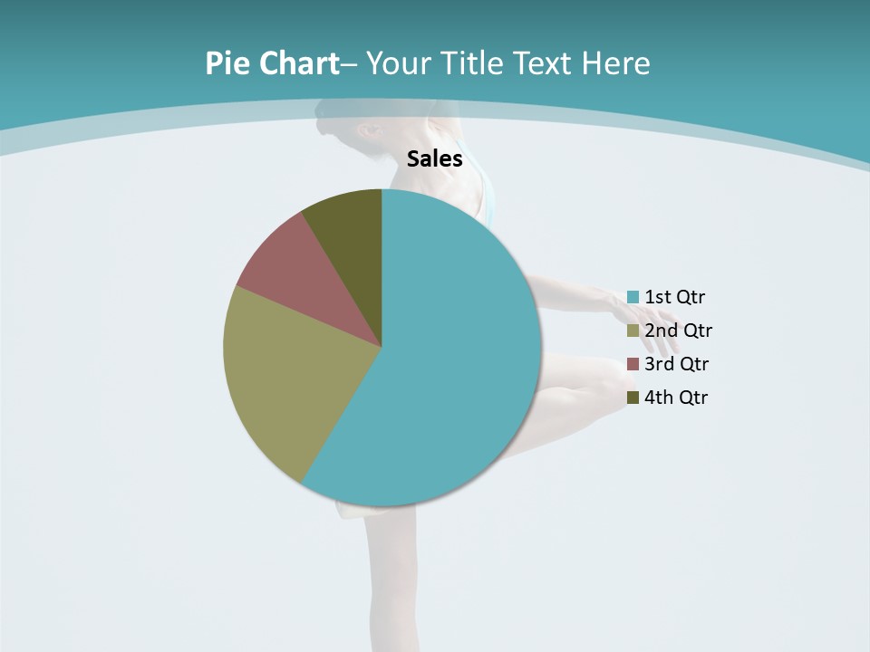 Young Temptation Jump PowerPoint Template