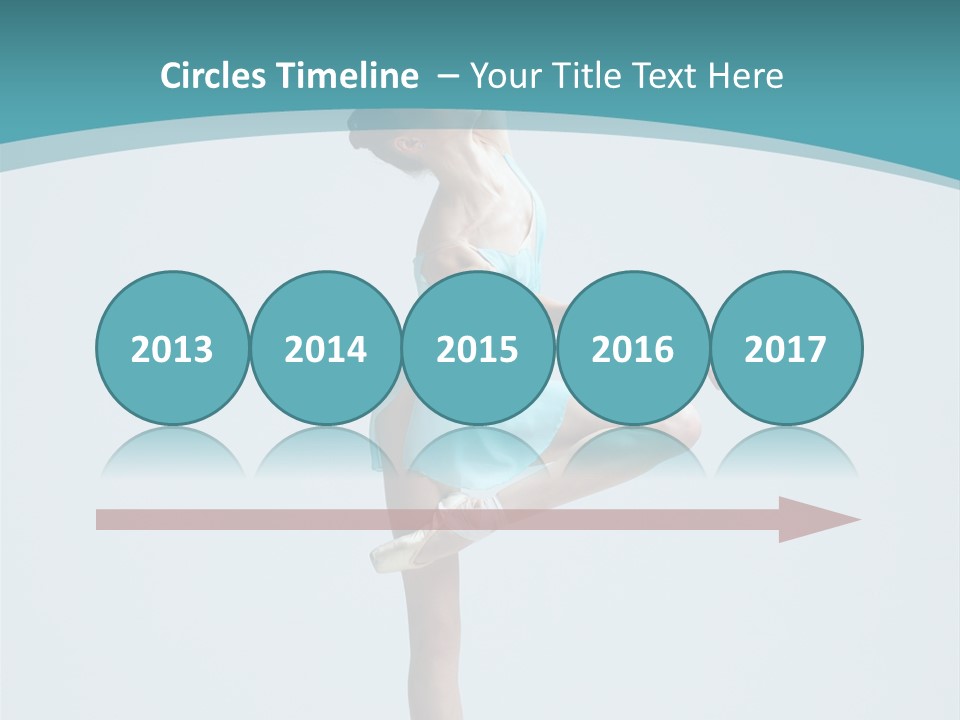 Young Temptation Jump PowerPoint Template