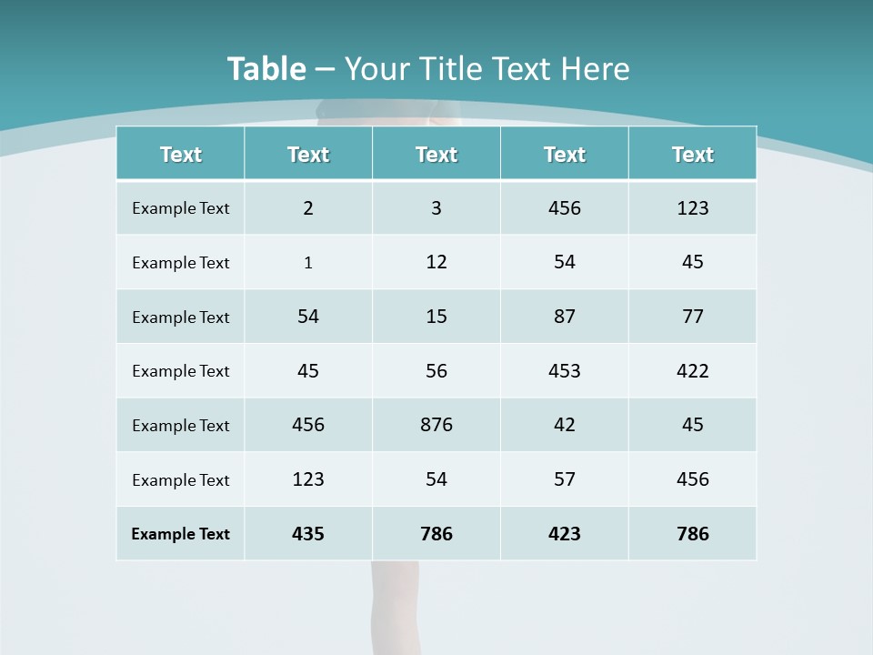 Young Temptation Jump PowerPoint Template