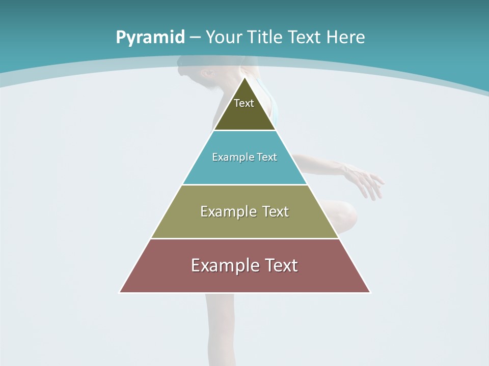 Young Temptation Jump PowerPoint Template