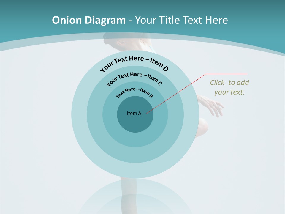 Young Temptation Jump PowerPoint Template