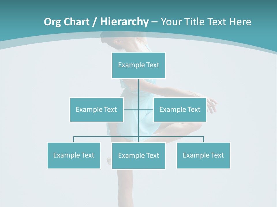 Young Temptation Jump PowerPoint Template