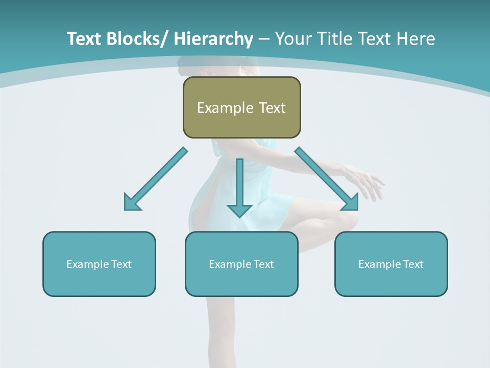 Young Temptation Jump PowerPoint Template