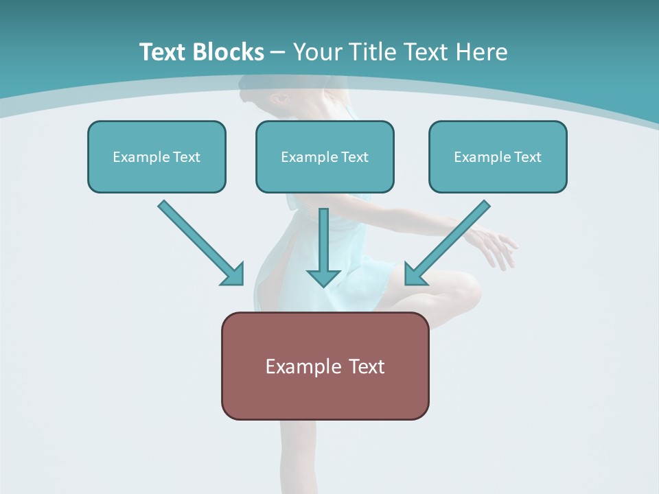 Young Temptation Jump PowerPoint Template