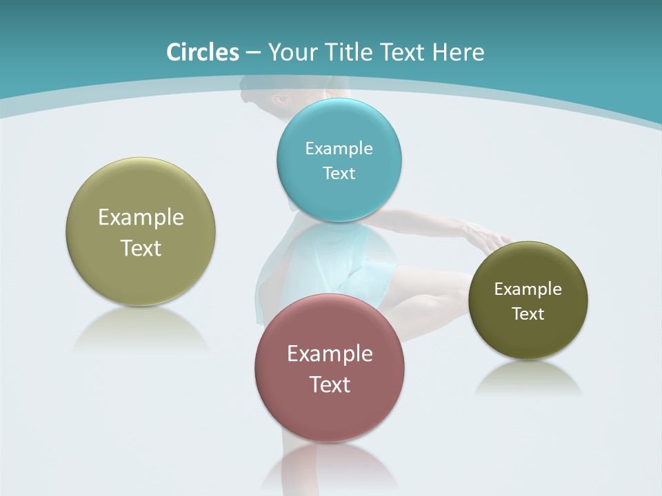 Young Temptation Jump PowerPoint Template