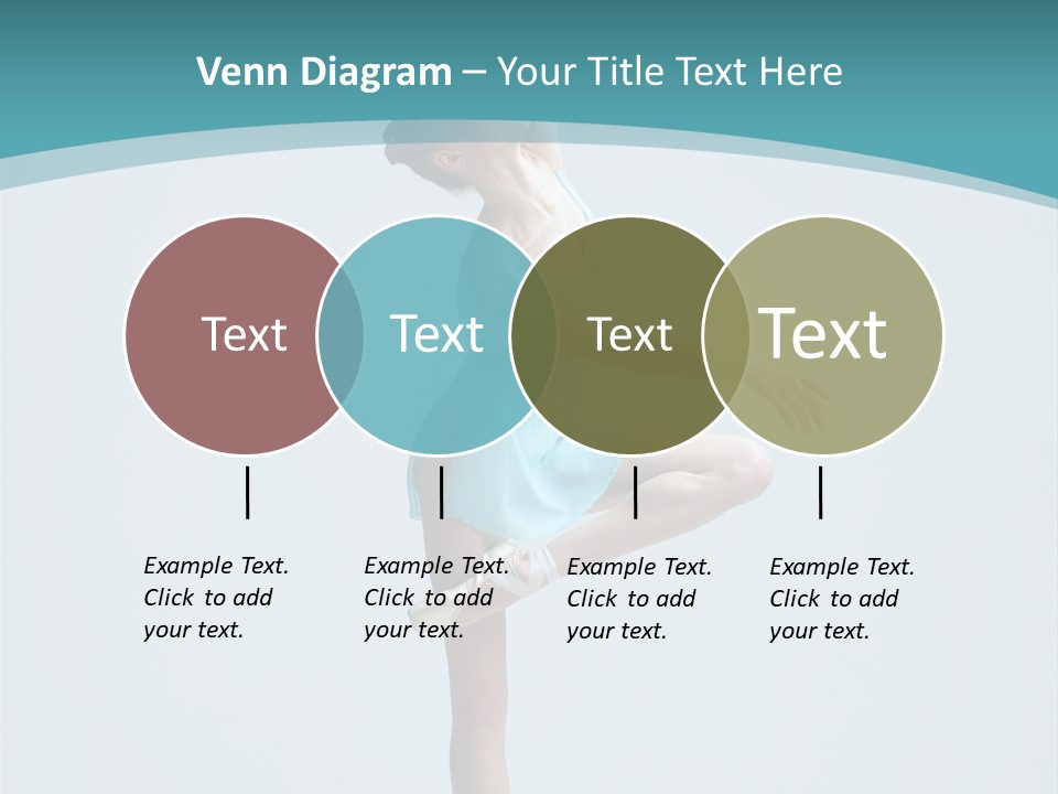 Young Temptation Jump PowerPoint Template