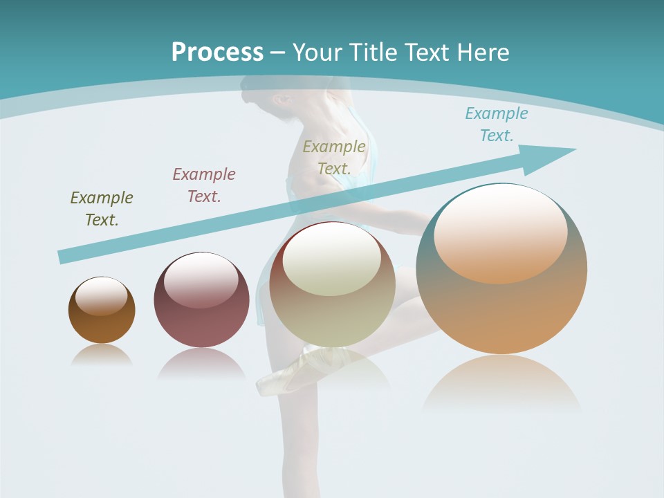 Young Temptation Jump PowerPoint Template