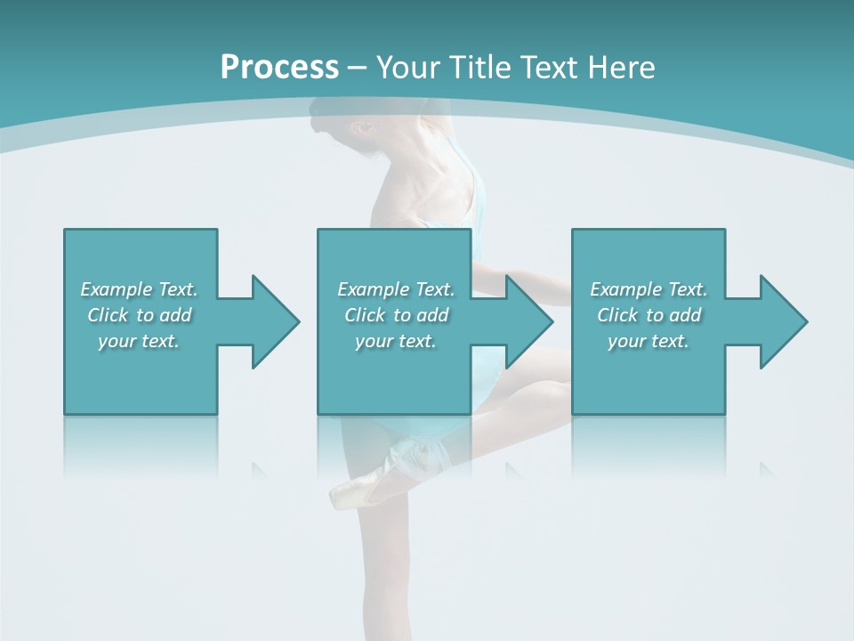 Young Temptation Jump PowerPoint Template