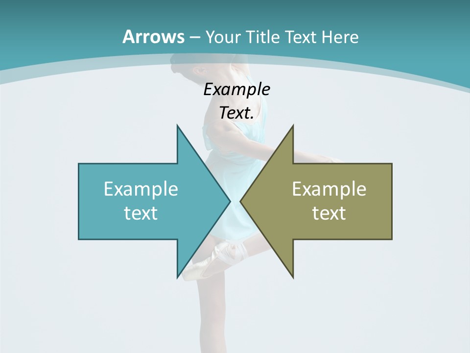 Young Temptation Jump PowerPoint Template