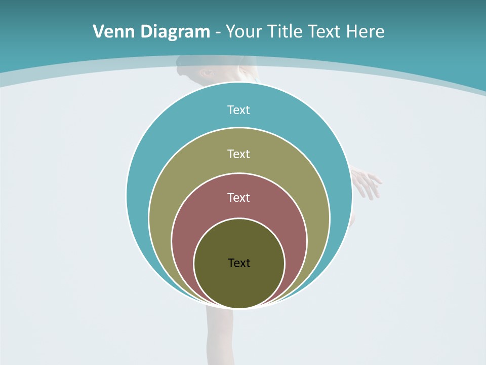 Young Temptation Jump PowerPoint Template