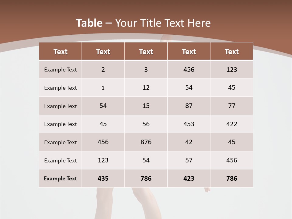 Agility One Artist PowerPoint Template