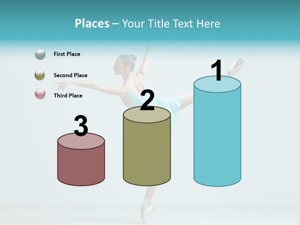 Pose Ballerina Classical PowerPoint Template