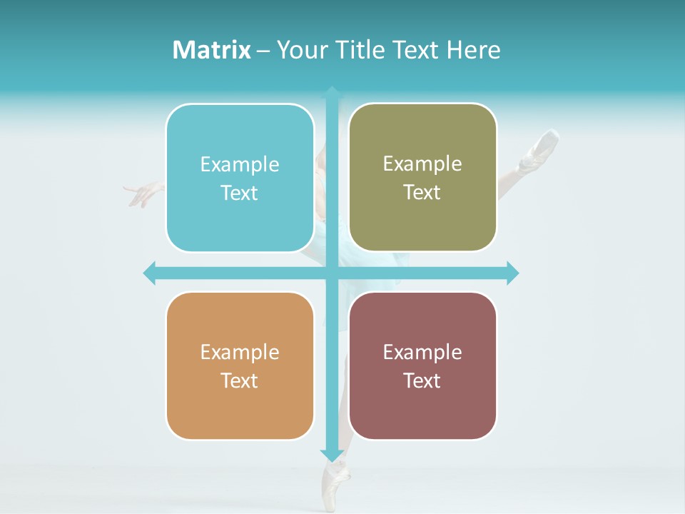 Pose Ballerina Classical PowerPoint Template