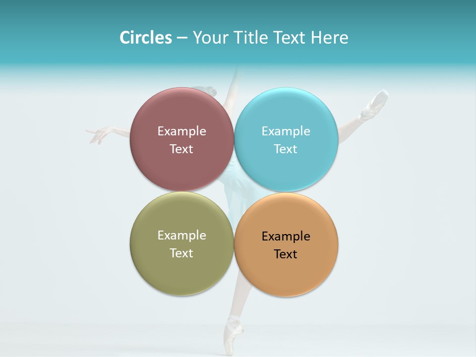 Pose Ballerina Classical PowerPoint Template