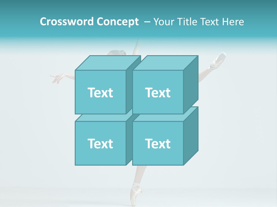 Pose Ballerina Classical PowerPoint Template