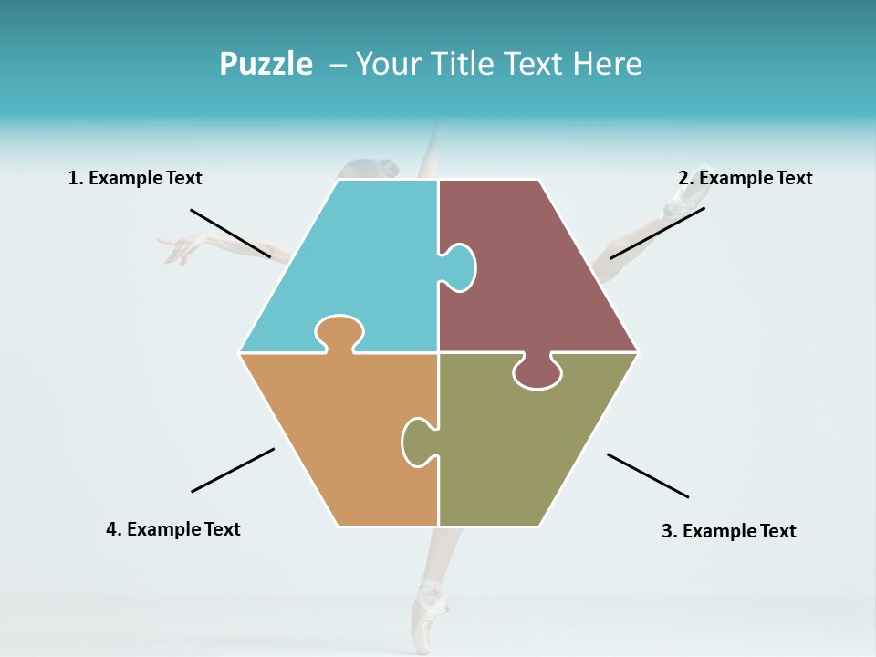 Pose Ballerina Classical PowerPoint Template