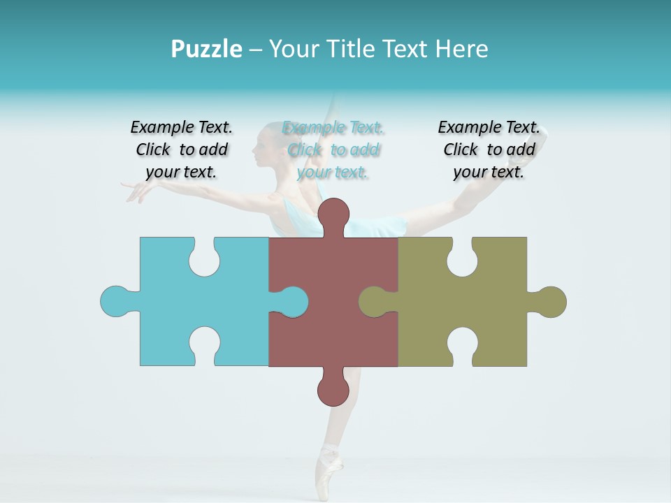 Pose Ballerina Classical PowerPoint Template