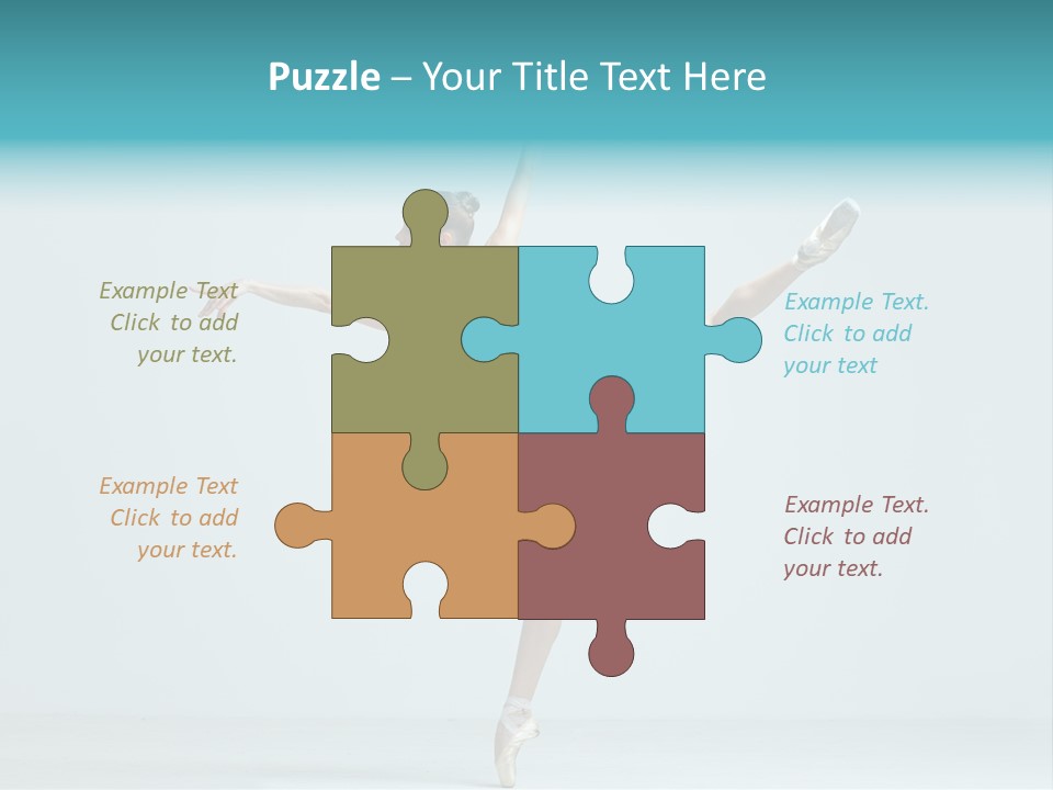 Pose Ballerina Classical PowerPoint Template