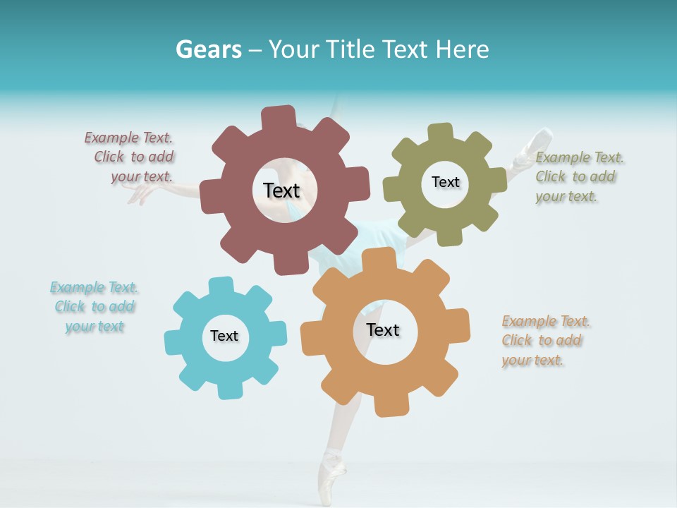 Pose Ballerina Classical PowerPoint Template