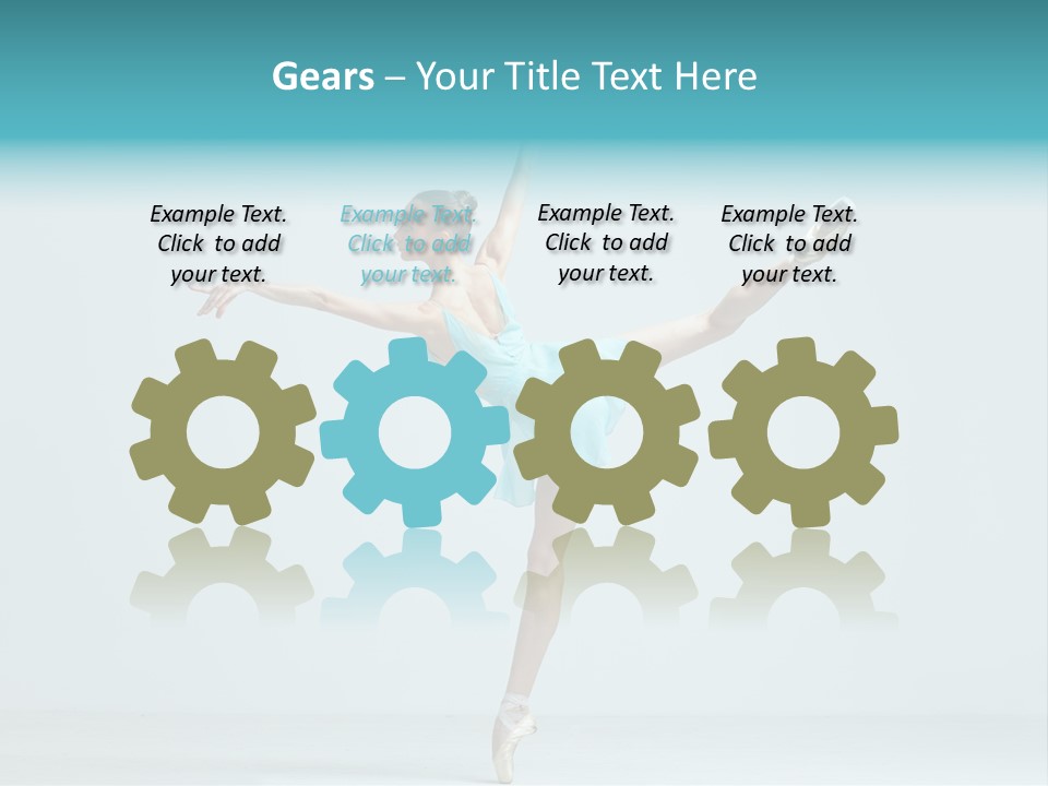 Pose Ballerina Classical PowerPoint Template