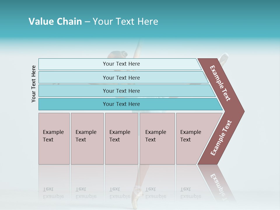 Pose Ballerina Classical PowerPoint Template