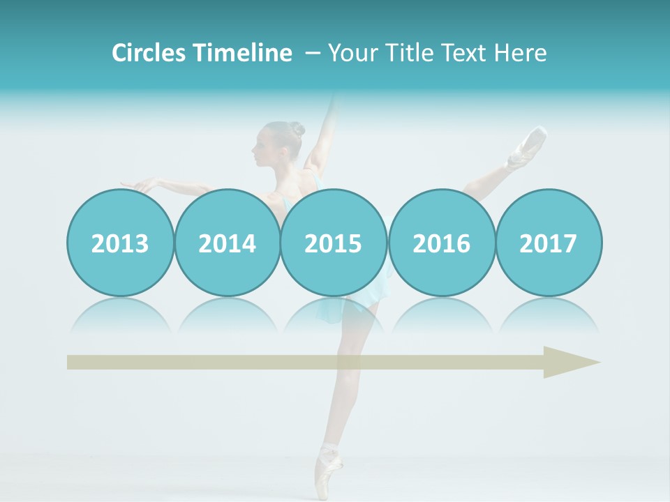 Pose Ballerina Classical PowerPoint Template