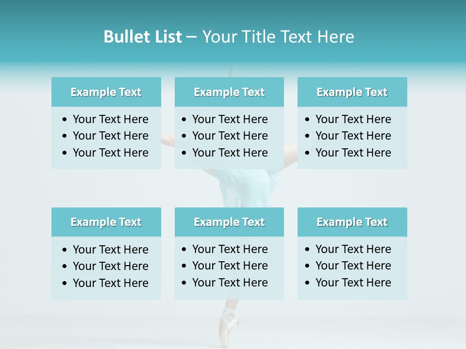 Pose Ballerina Classical PowerPoint Template