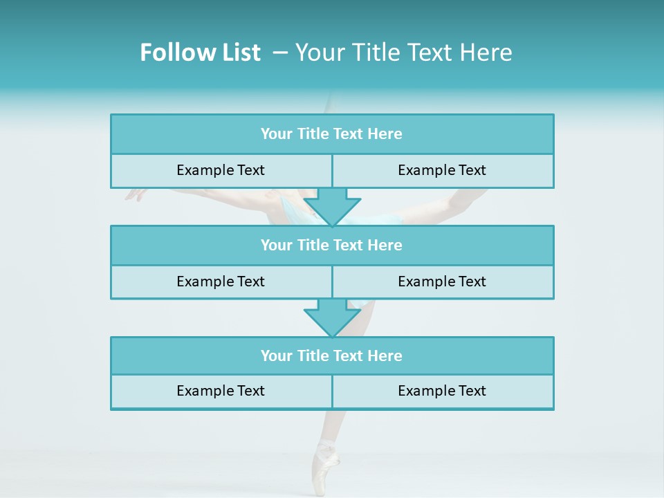 Pose Ballerina Classical PowerPoint Template