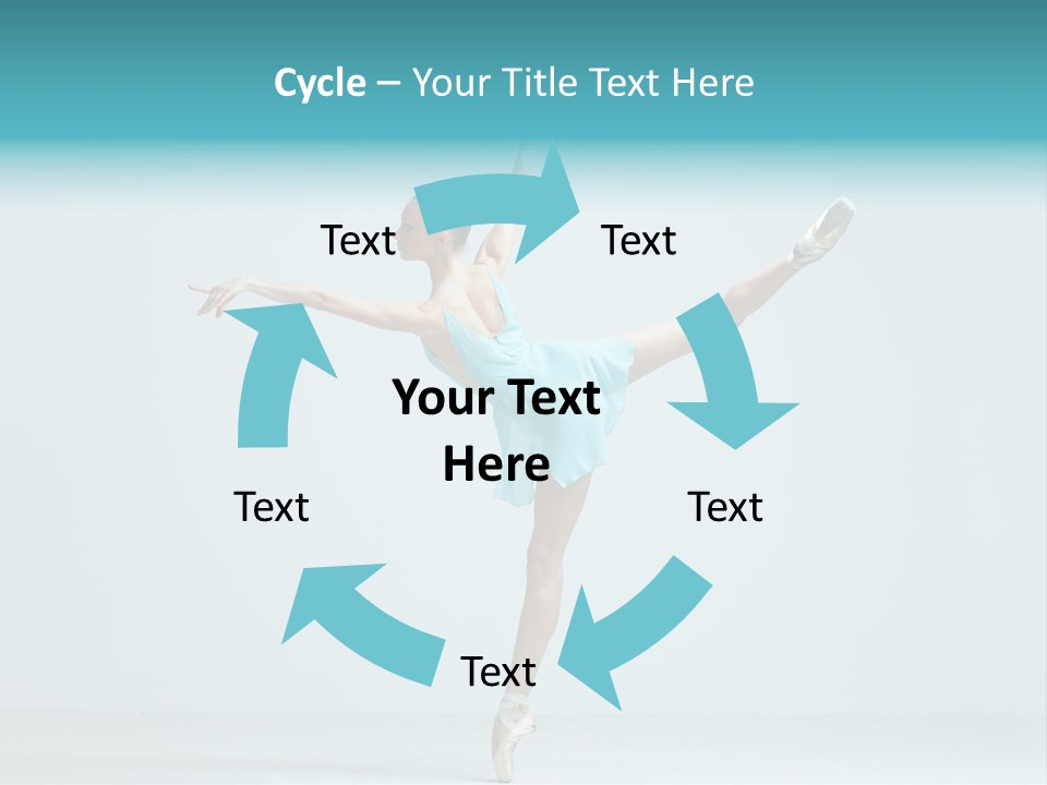 Pose Ballerina Classical PowerPoint Template