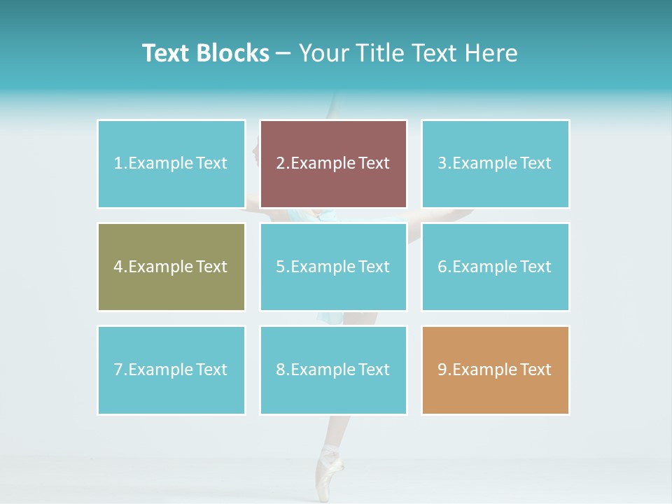 Pose Ballerina Classical PowerPoint Template