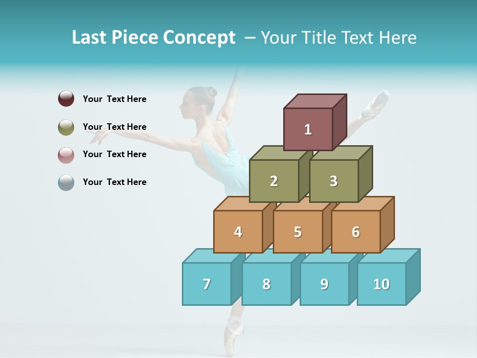 Pose Ballerina Classical PowerPoint Template
