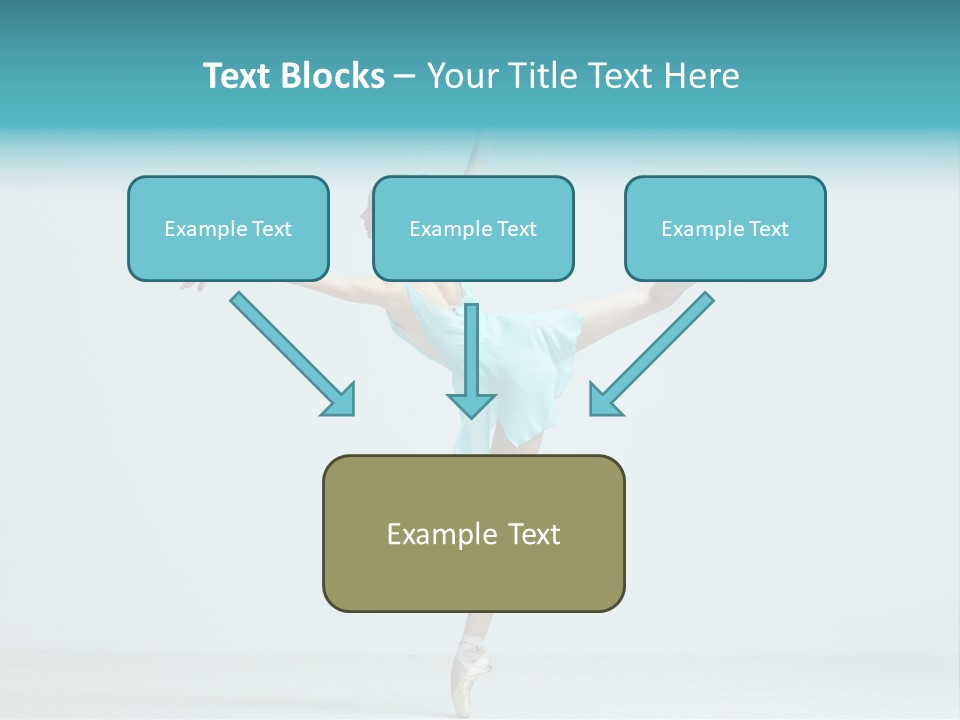 Pose Ballerina Classical PowerPoint Template