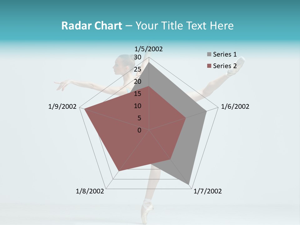 Pose Ballerina Classical PowerPoint Template