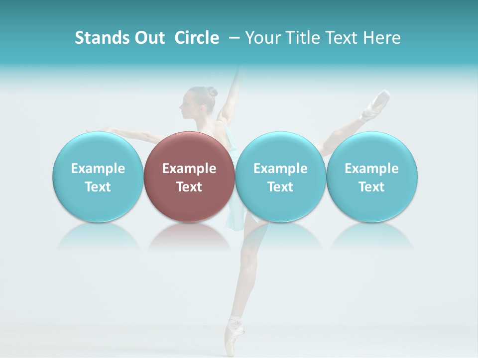 Pose Ballerina Classical PowerPoint Template