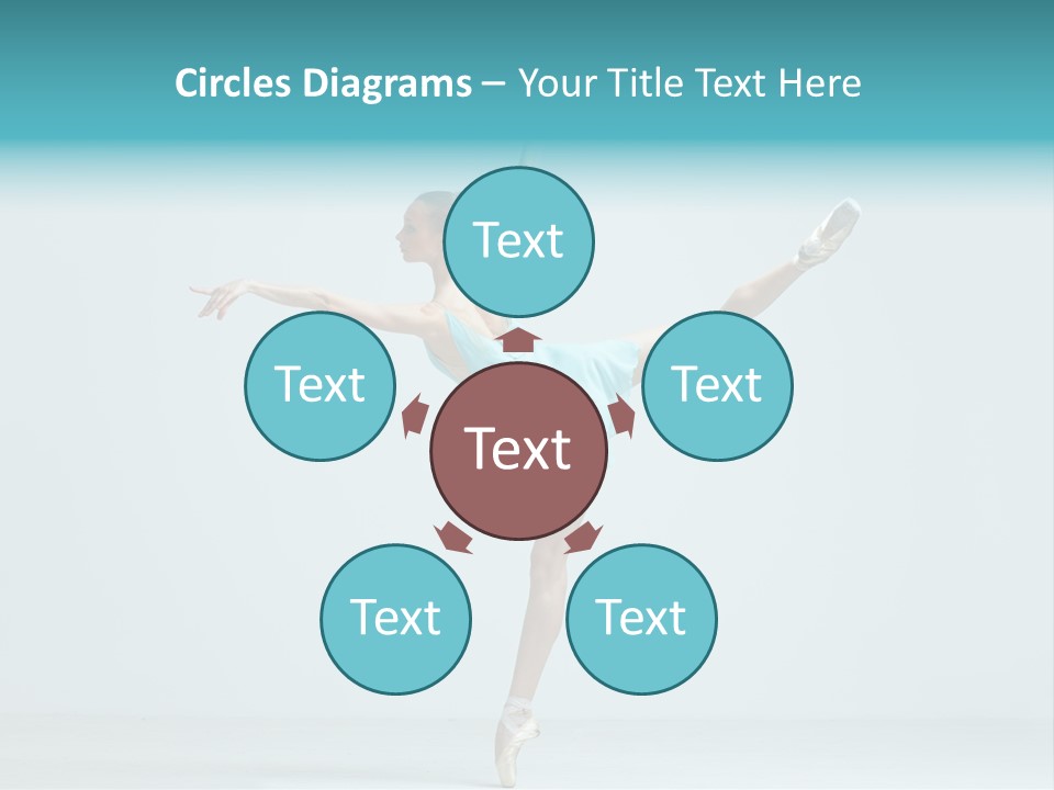 Pose Ballerina Classical PowerPoint Template