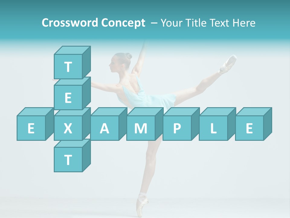 Pose Ballerina Classical PowerPoint Template