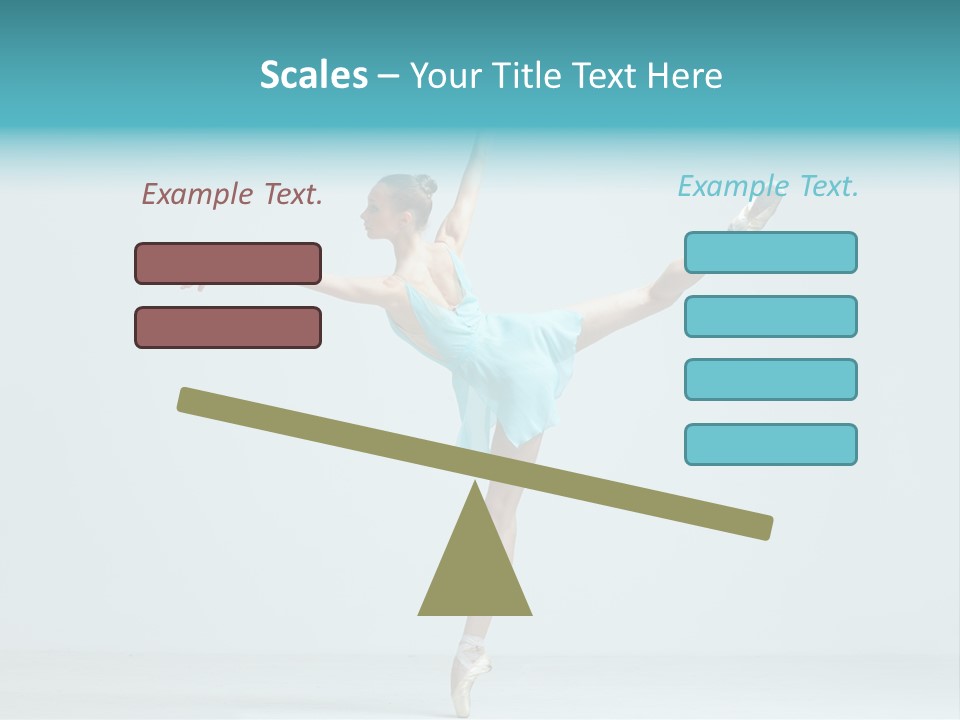 Pose Ballerina Classical PowerPoint Template