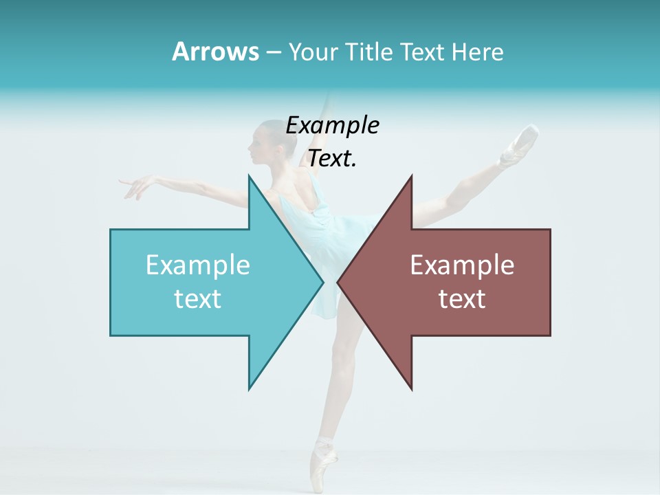 Pose Ballerina Classical PowerPoint Template