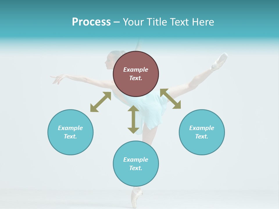 Pose Ballerina Classical PowerPoint Template