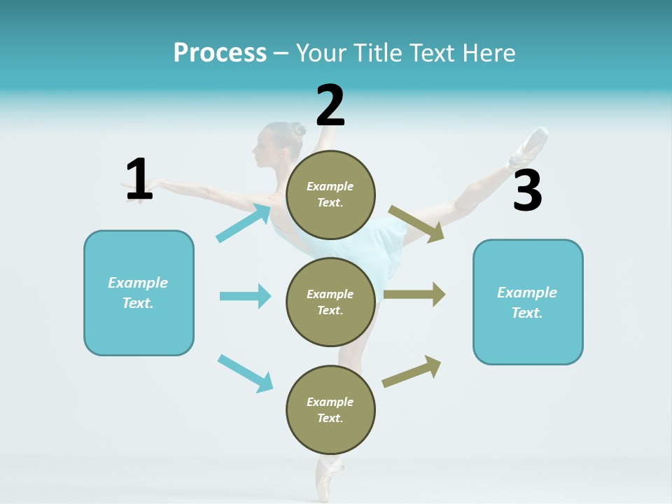 Pose Ballerina Classical PowerPoint Template