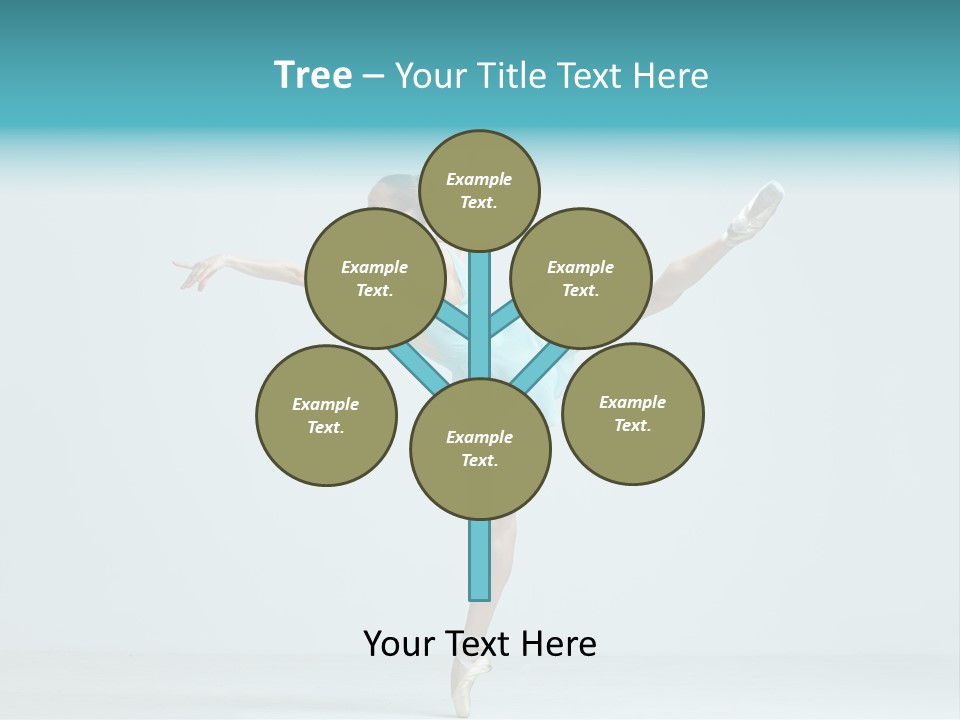 Pose Ballerina Classical PowerPoint Template