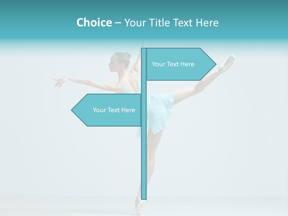 Pose Ballerina Classical PowerPoint Template