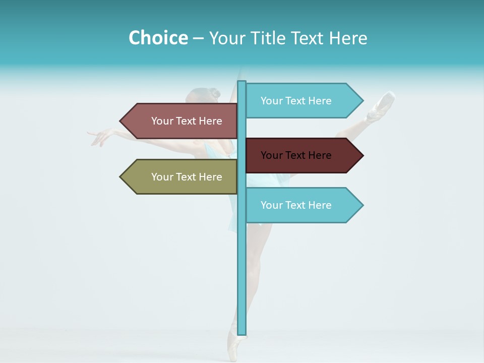 Pose Ballerina Classical PowerPoint Template