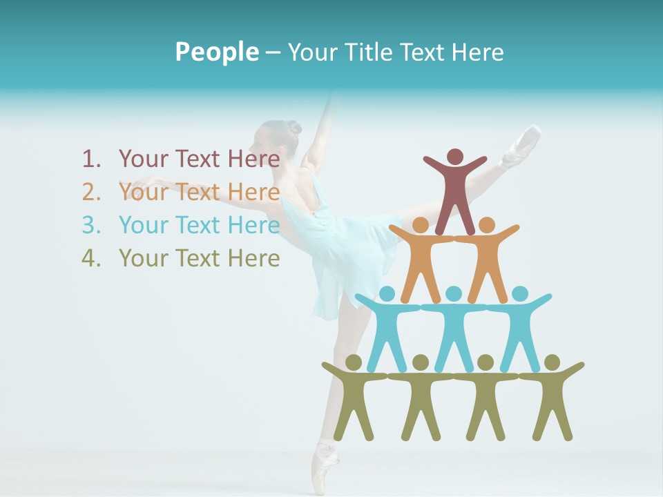 Pose Ballerina Classical PowerPoint Template