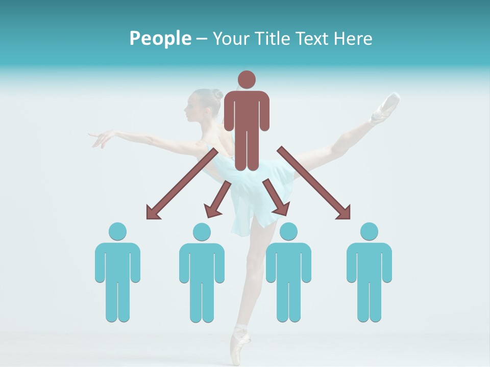 Pose Ballerina Classical PowerPoint Template