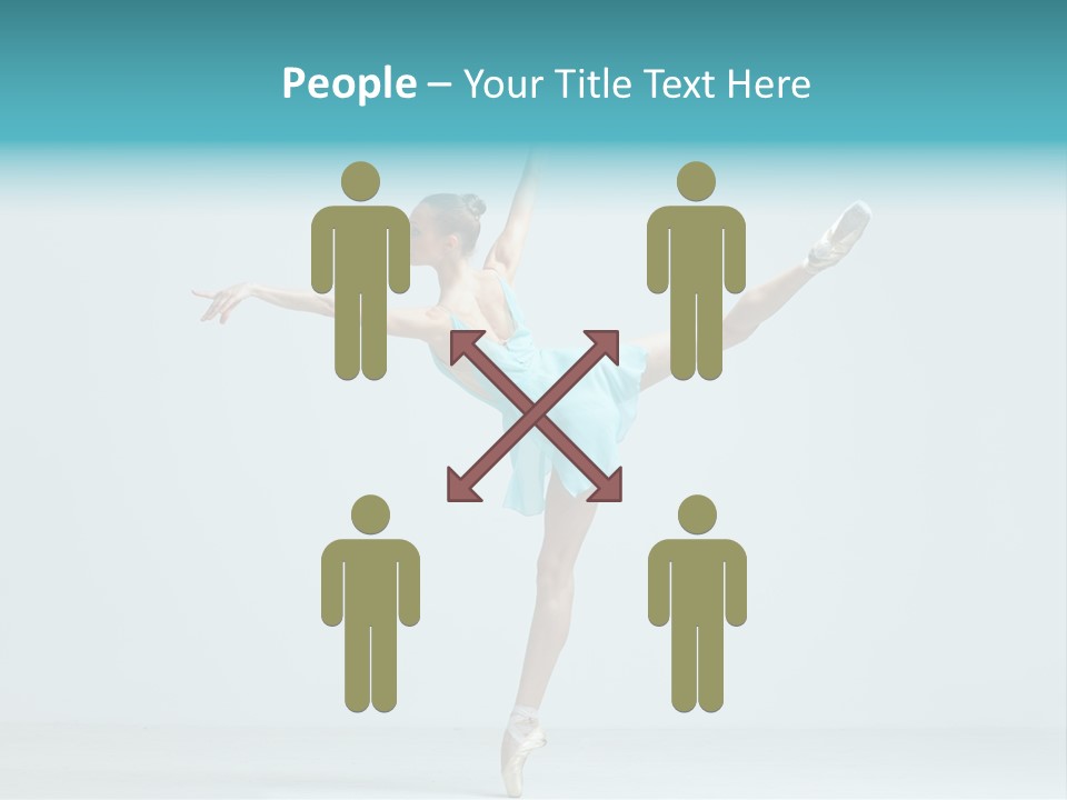 Pose Ballerina Classical PowerPoint Template
